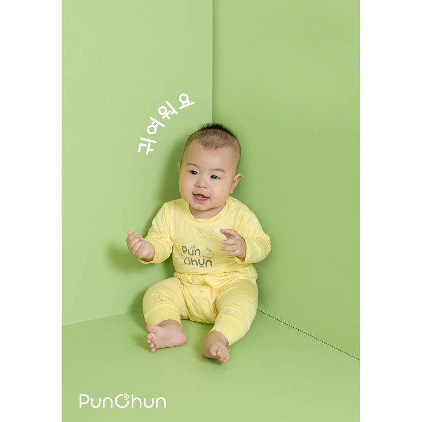 Punchun  Bộ cài vai dài tay 6-9M đến 5Y