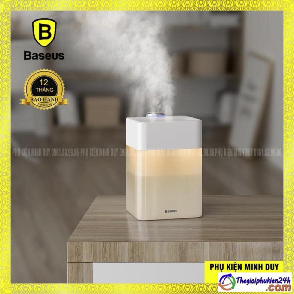 Máy phun sương tạo ẩm Baseus Time Magic Box Double Spray Humidifier (2000mAh, 550ml, sử dụng liên tục tới 8 giờ)