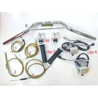 ghi đông xe 68 72 CL cumbo 8 món