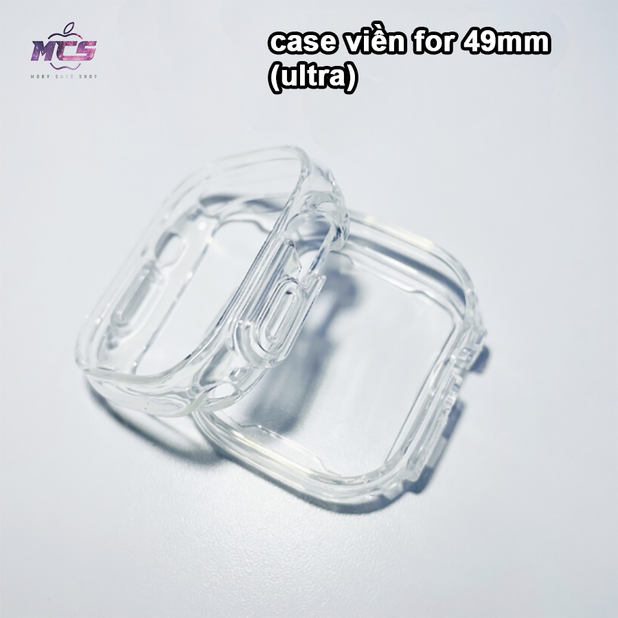 Case ốp đồng hồ a watch ultra 49mm 45 44 42 41 40 38mm silicon dẻo