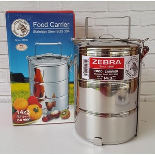 Camen inox Zebra Thái Lan 14x3.5 tầng, inox 304 -150151 hàng nhập khẩu cao cấp