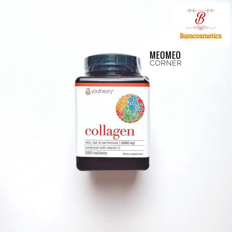 Viên Collagen Max Youtheory Type 1,2,3 290 viên Mỹ