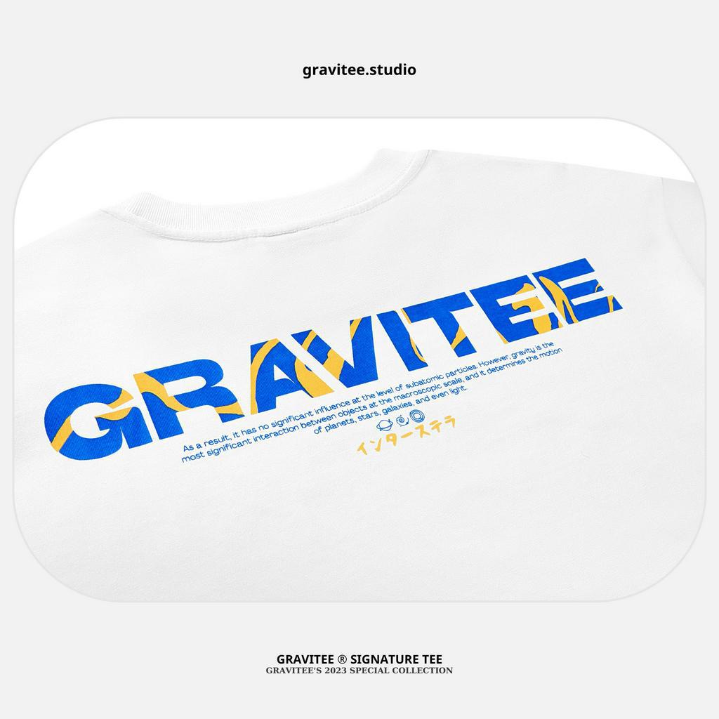 Áo thun Unisex Gravitee Signature/ White