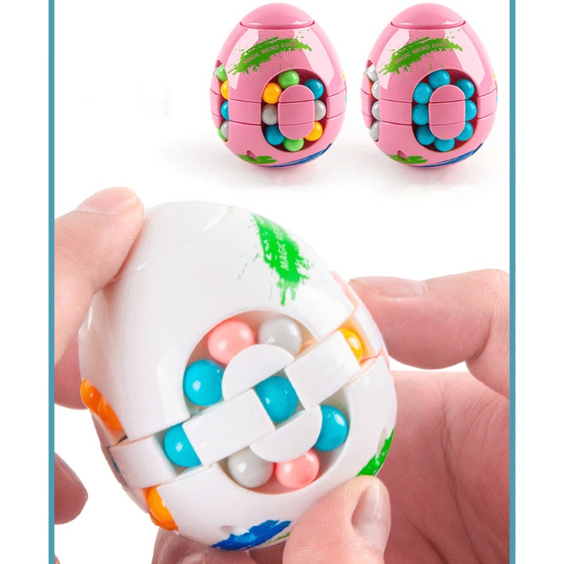 Con Quay Đồ Chơi HìNh KhốI 3D BấT ĐốI XứNg PháT TriểN Trí NãO Cho Trẻ Em