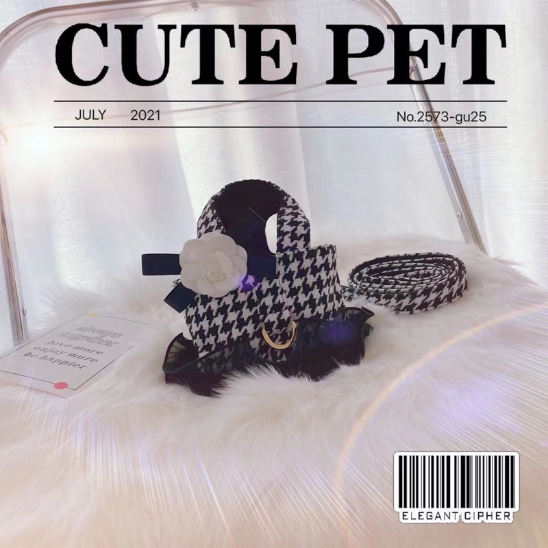 Dây Dắt Thú Cưng Dây Dắt Chó Dắt Mèo Đi Dạo Có Yếm Và Dây Kèm Cao Cấp