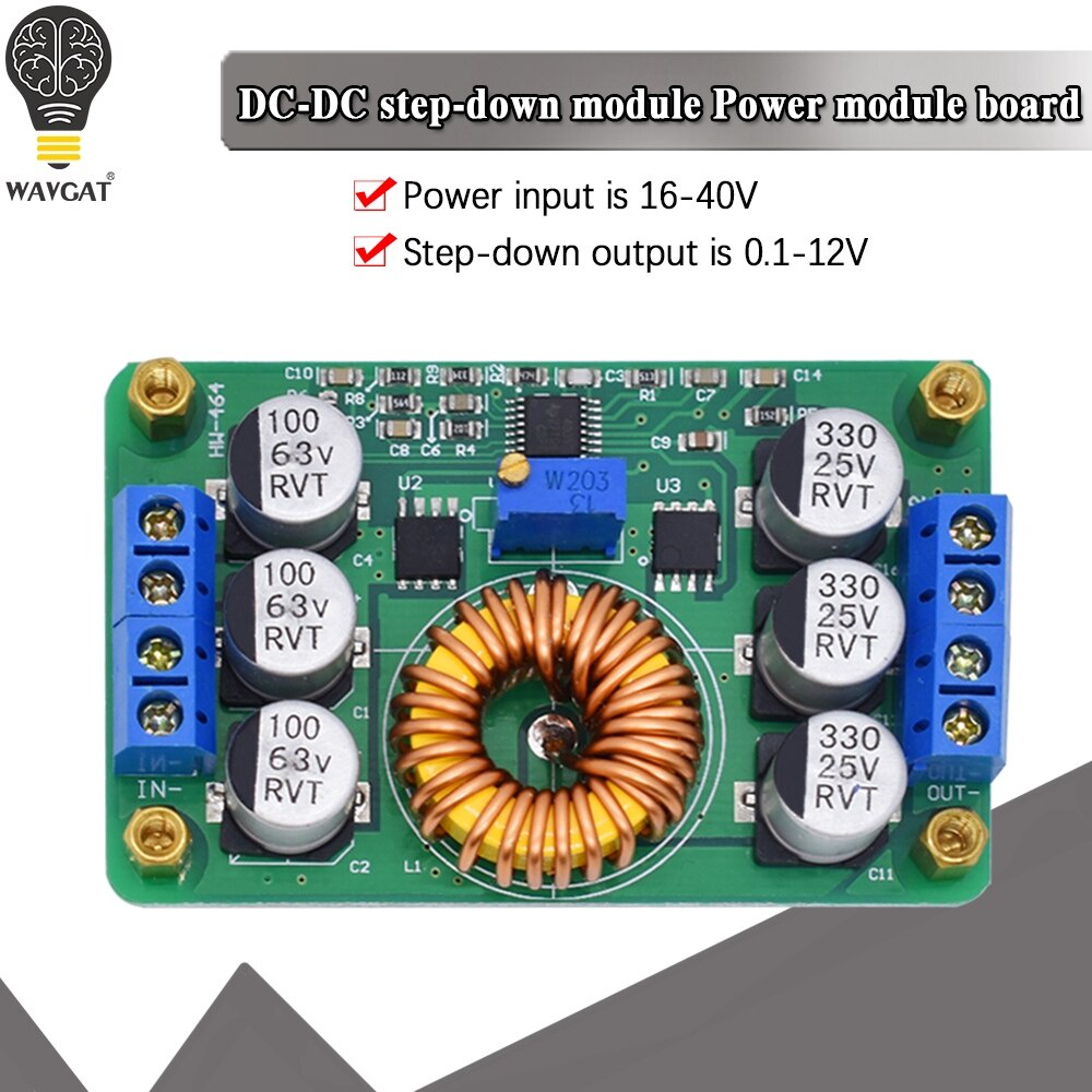 Mô-đun Hạ Áp DC-DC Hiệu Quả Cao Prusa i4 Cho Máy IN 3D 16-40V Đầu Ra 1.0-12V / 6A