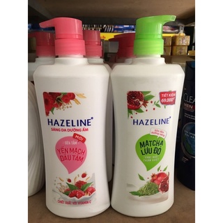 Sữa tắm Hazeline Yến Mạch và dâu tằm 900g
