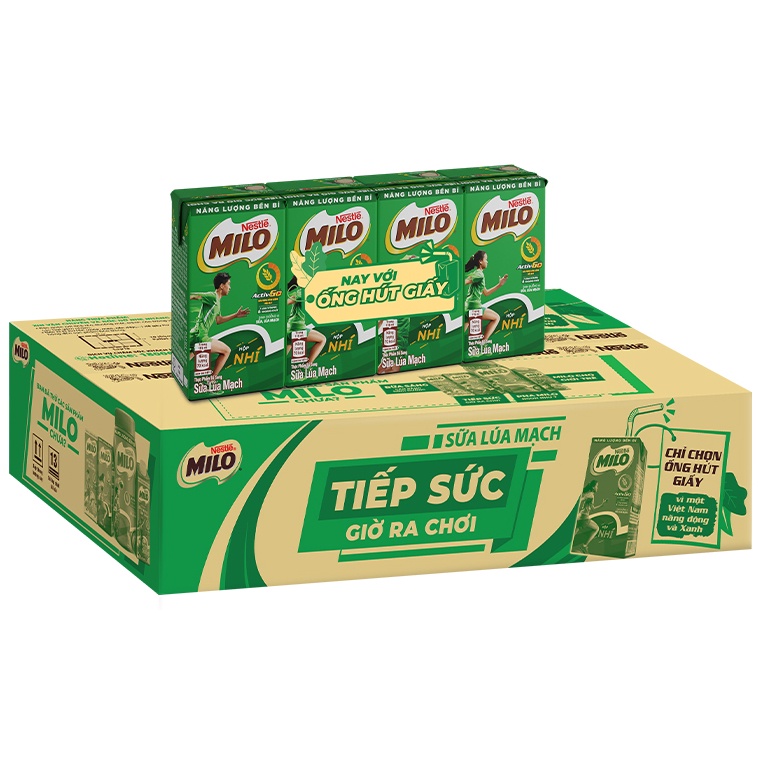 Thùng 48 hộp Nestle Sữa Milo nước 115ml