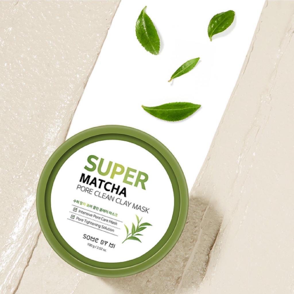 COMBO 2 Hộp Mặt Nạ Đất Sét Some By Mi Super Matcha Pore Clean Clay Mask Fullsize