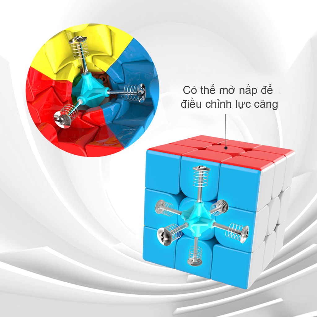 Rubik 3x3 Moyu Meilong Giá Rẻ Magic Cube 3x3x3 Stickerless Đồ Chơi Thông Minh Rubic BANGO RR03