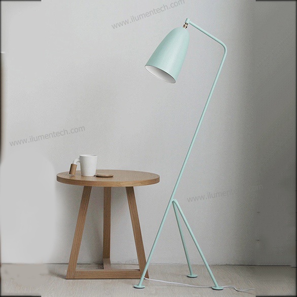 ĐÈN SÀN CÔNG NGHIỆP HIỆN ĐẠI ĐÈN CÂY ĐỨNG MÀU ĐEN TRẮNG