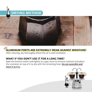 Máy Pha Cà Phê Mini Bialetti Mika Pot - 1 Cup, 2 Cup