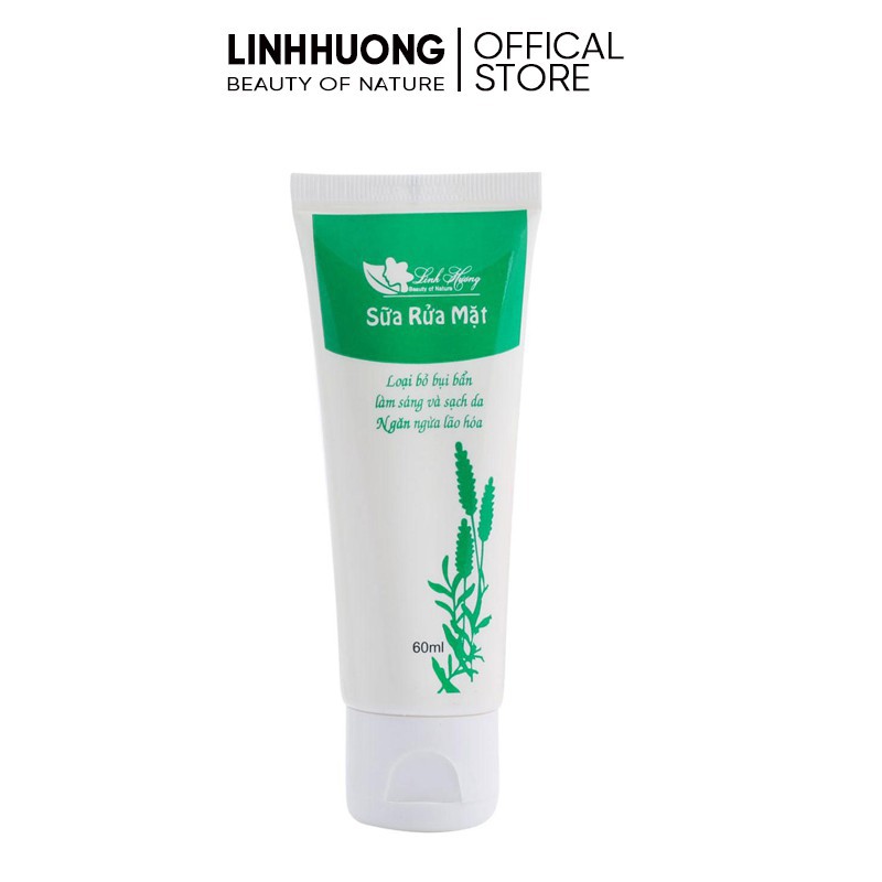 Sữa rửa mặt thiên nhiên Linh Hương 60ml