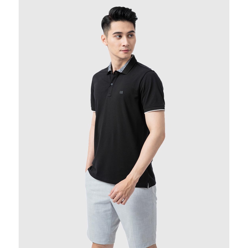 Áo thun polo nam Insidemen IPS020S1 phông có cổ bẻ dáng regular fit suông vừa trơn màu vải cotton cao cấp mềm mại