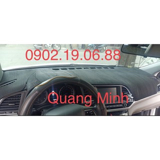 Thảm taplo vân gỗ cao cấp hyundai elantra 2016 - 2020