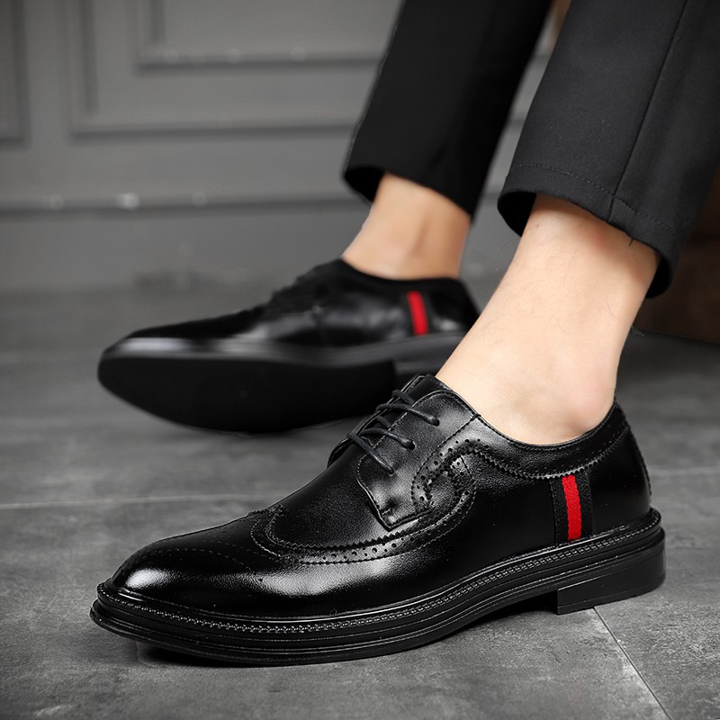 Giày da đế bằng cho nam