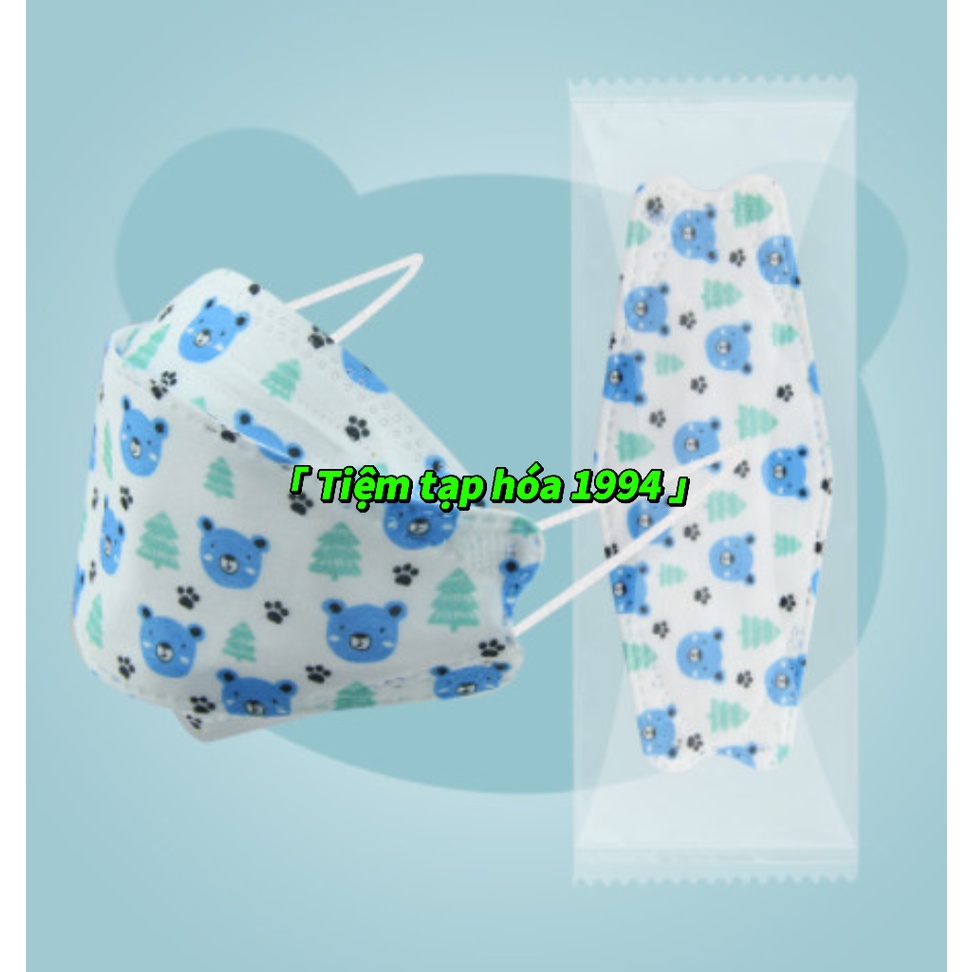(Mẫu Ngẫu nhiên - Baby 14.5*6cm) - TÚI 10 CÁI KHẨU TRANG KF94 CHỐNG BỤI MỊN/ Ô NHIỄM (TÚI RIÊNG TỪNG CÁI)