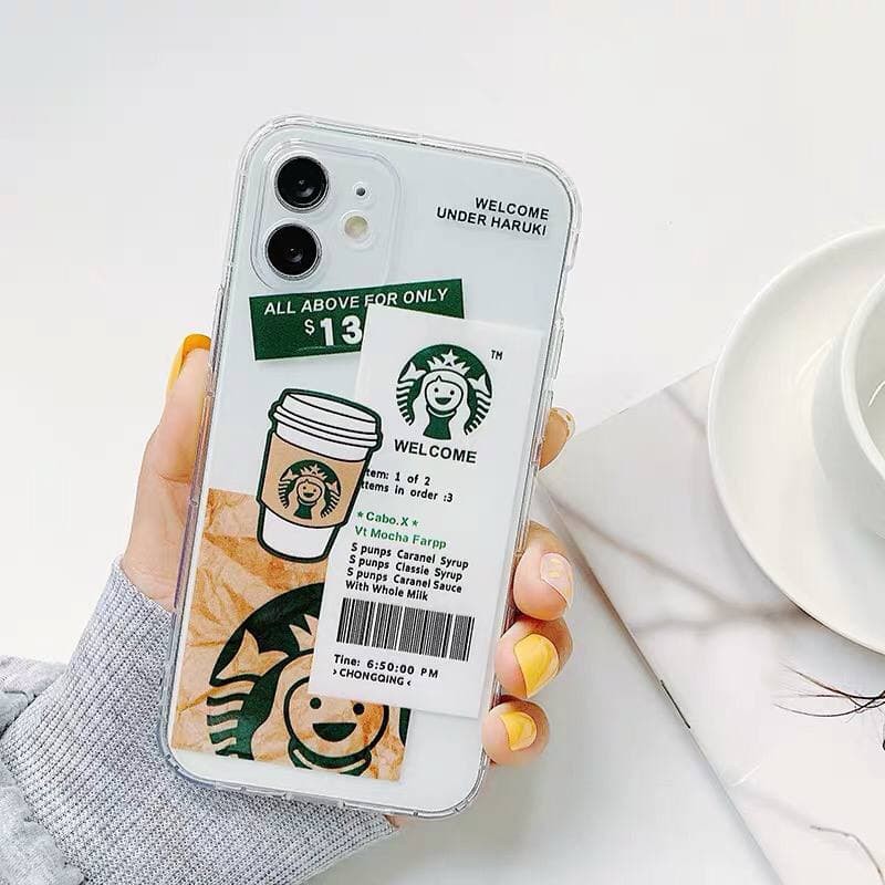 Ốp lưng Vsmart Live/Active 3/Joy 3/ Joy 4/Star 4/Joy 2 plus/ Bee 1/Active 1/Vsmart Joy 1/Joy 1 Plus/Star 3 mẫu Starbucks