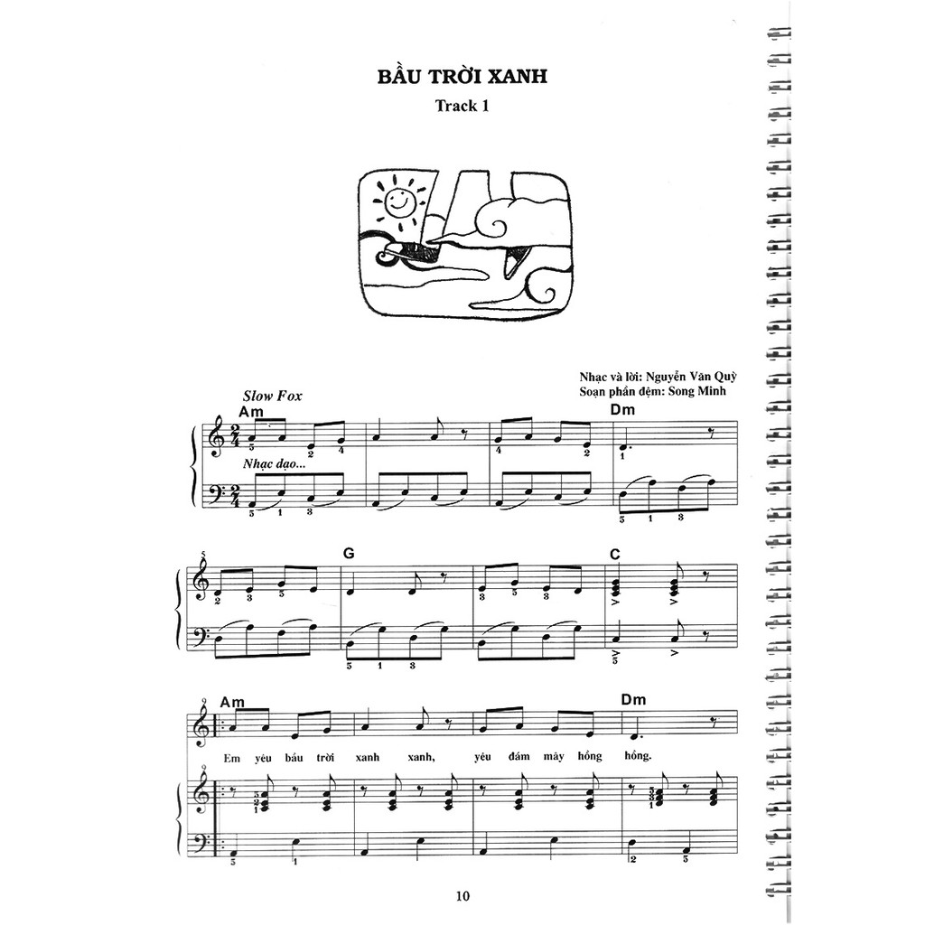 Sách - Thực Hành Đệm Piano - Chủ Đề: Ca Khúc Thiếu Nhi (Phần 1)