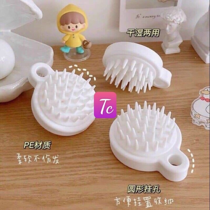 Lược gội đầu Lược massage đầu silicone