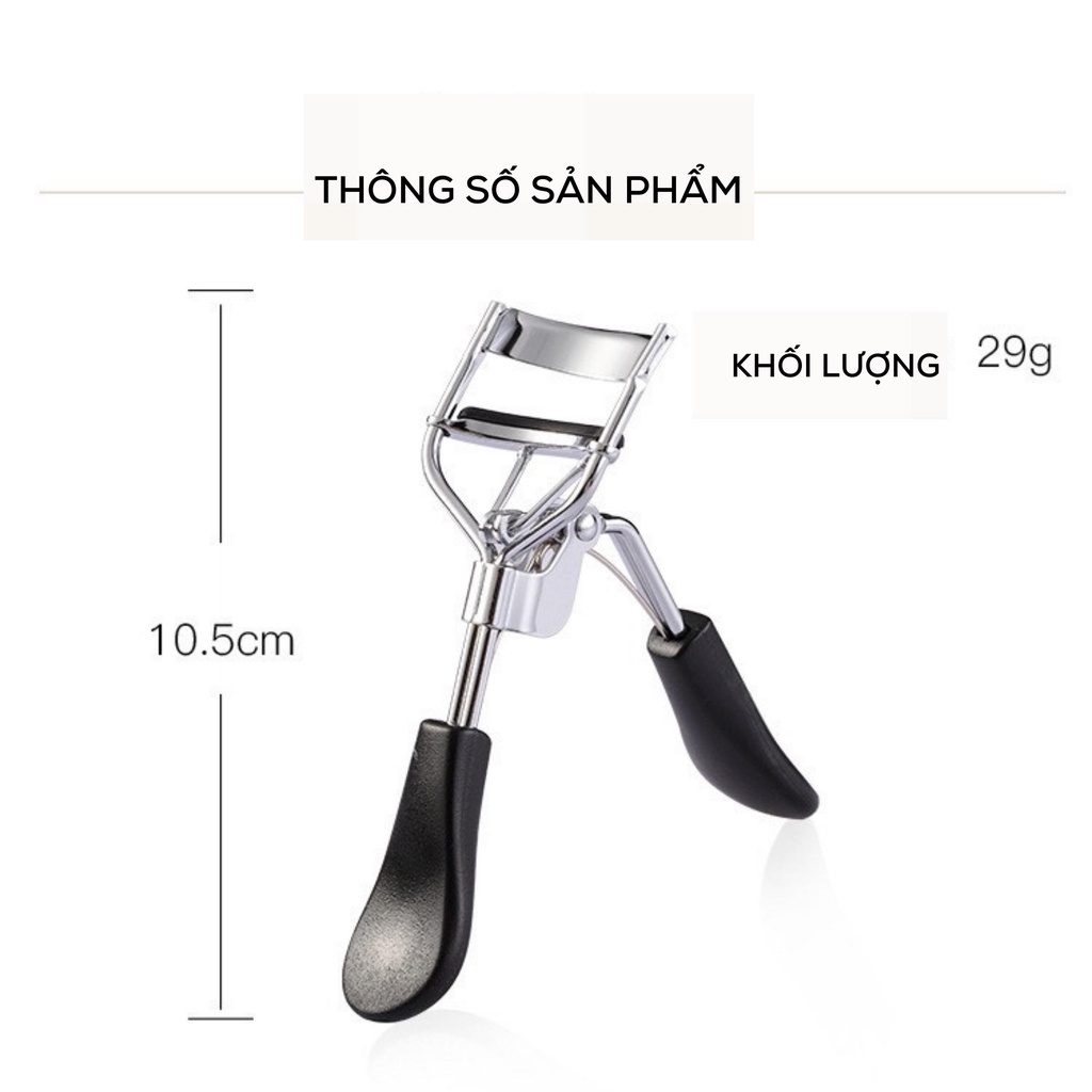 Kẹp bấm lông mi cho hàng mi cong dài lâu inox chống gỉ S1DCBM 57