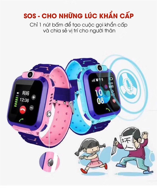 Watch Kid 2019 - Đồng hồ định vị - Luôn luôn bên con dù con ở nơi đâu