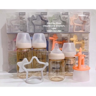 [CHÍNH HÃNG] BÌNH SỮA MOYUUM CHÍNH HÃNG 2 size 170ml/270ml