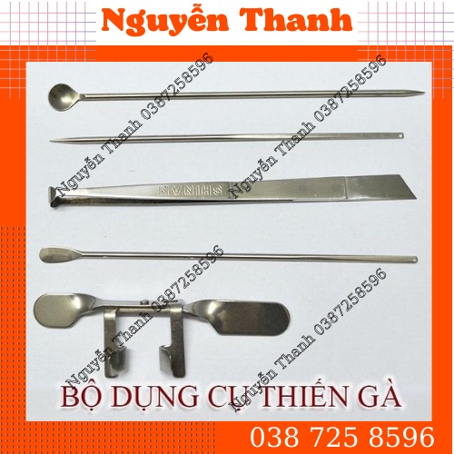 Bộ Thiến Gà Banh kẹp , Banh cung thép không gỉ. BỀN - SÁNG - ĐẸP