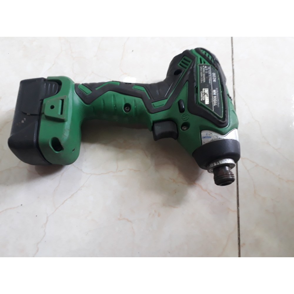 Máy vặn vít dùng pin Hitachi WH10DAL - Công suất 10.8V, tốc độ không tải 0-350/1300 vòng/phút