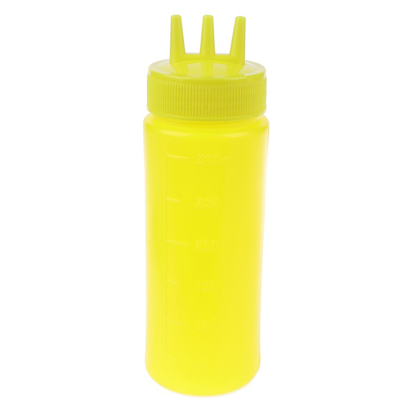 Chai Đựng Sốt / Dấm 3 Lỗ Dạng Bóp Tiện Dụng