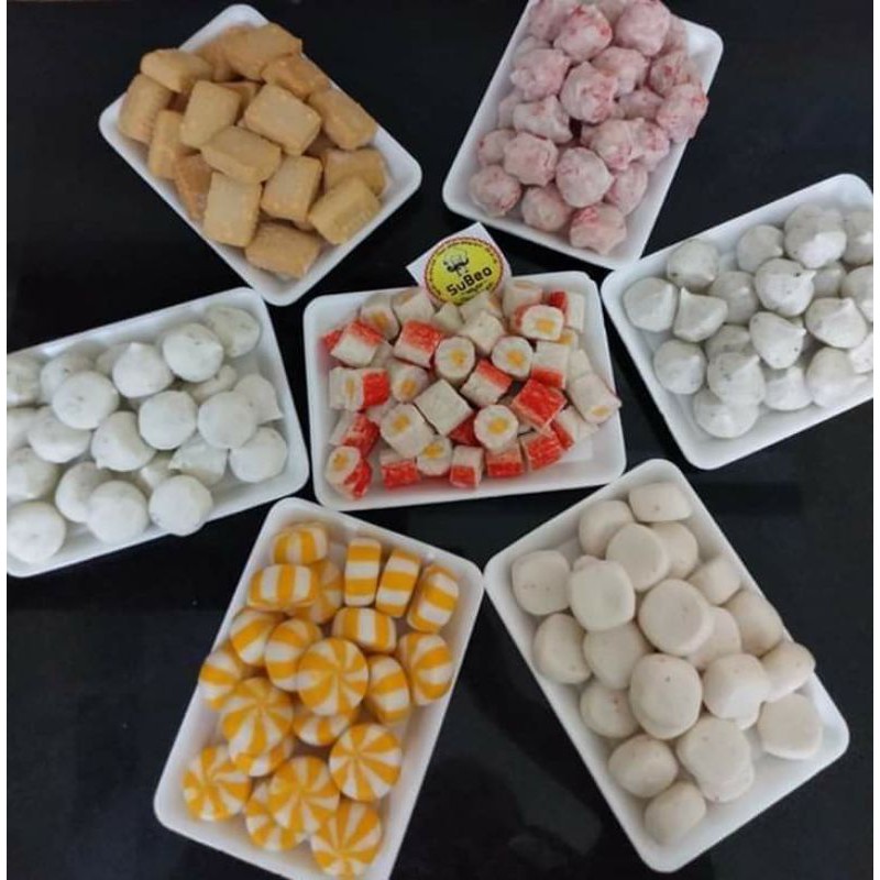 14 loại viên thả lẩu malaysia 200gr ,500gr