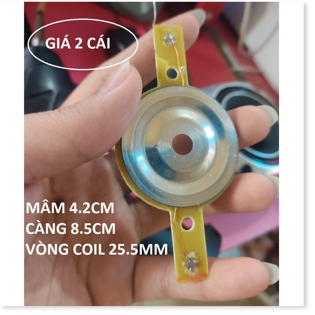 CÔN TREBLE CÀNG 25.5MM MÀNG TITAN - GIÁ 2 CÁI - CÔN TRÉP THỦNG MÀNG