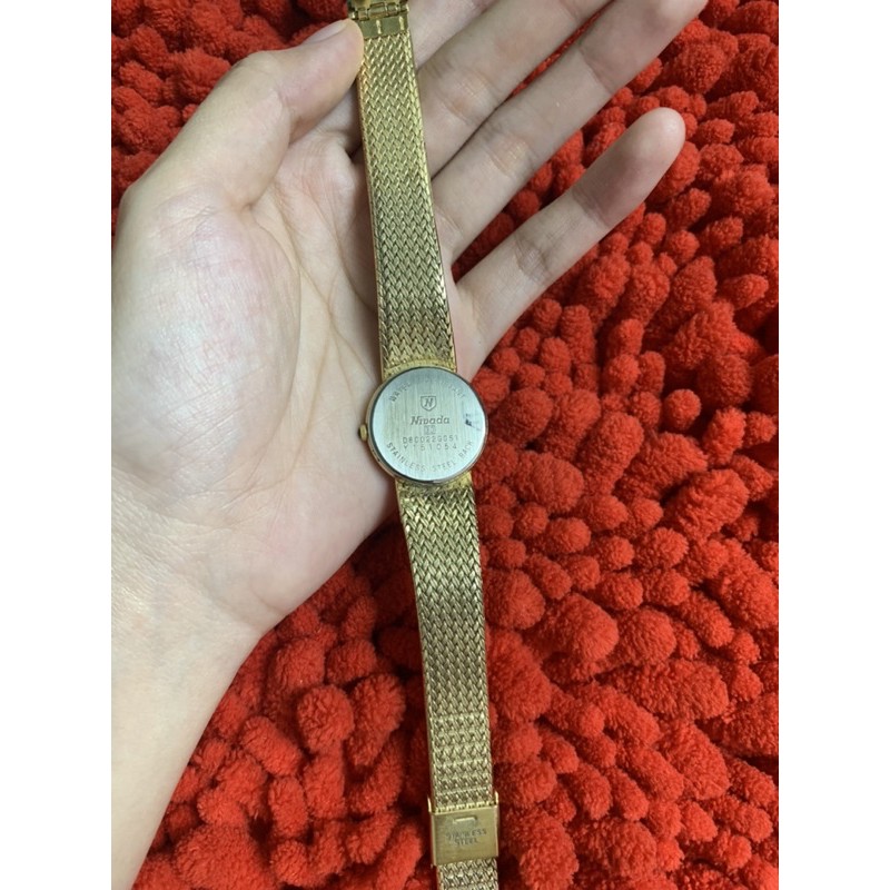 Đồng hồ nữ Nivada lụa  hàng si