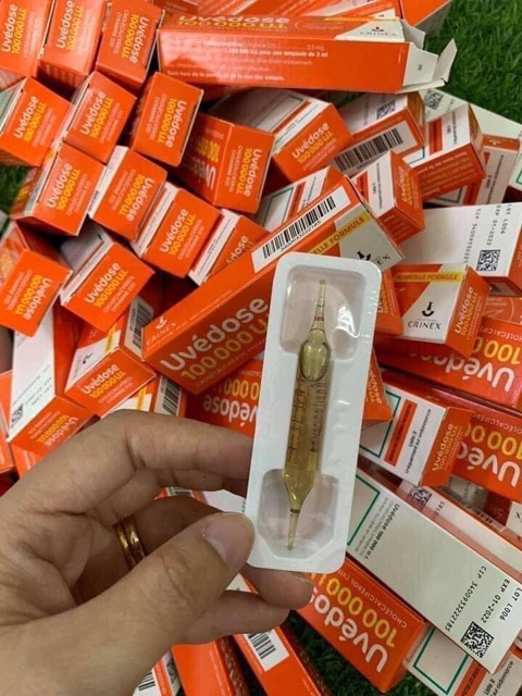VITAMIN D UVEDOSE 100000 IU PHÁP DATE MỚI