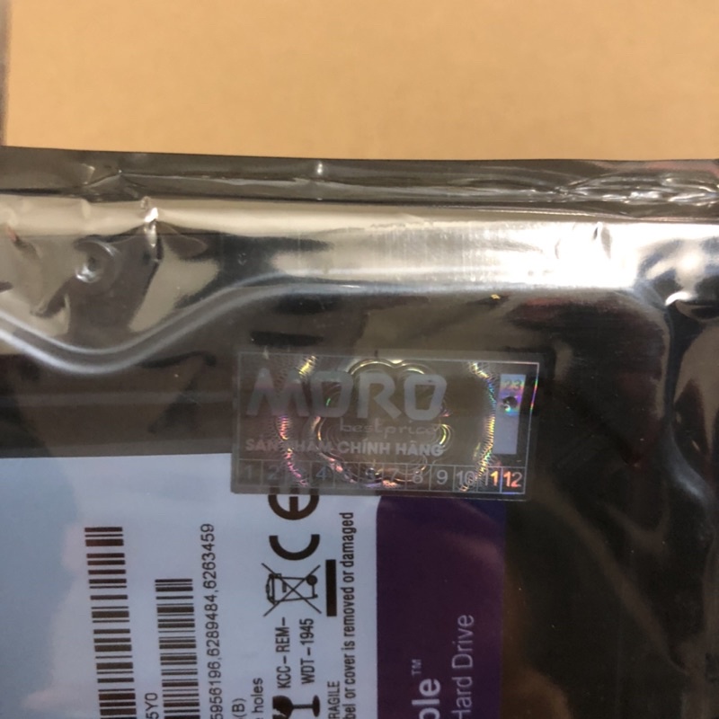 Ổ cứng HDD WD 500GB chính hãng bảo hành 24 tháng chuyên dùng cho camera và PC