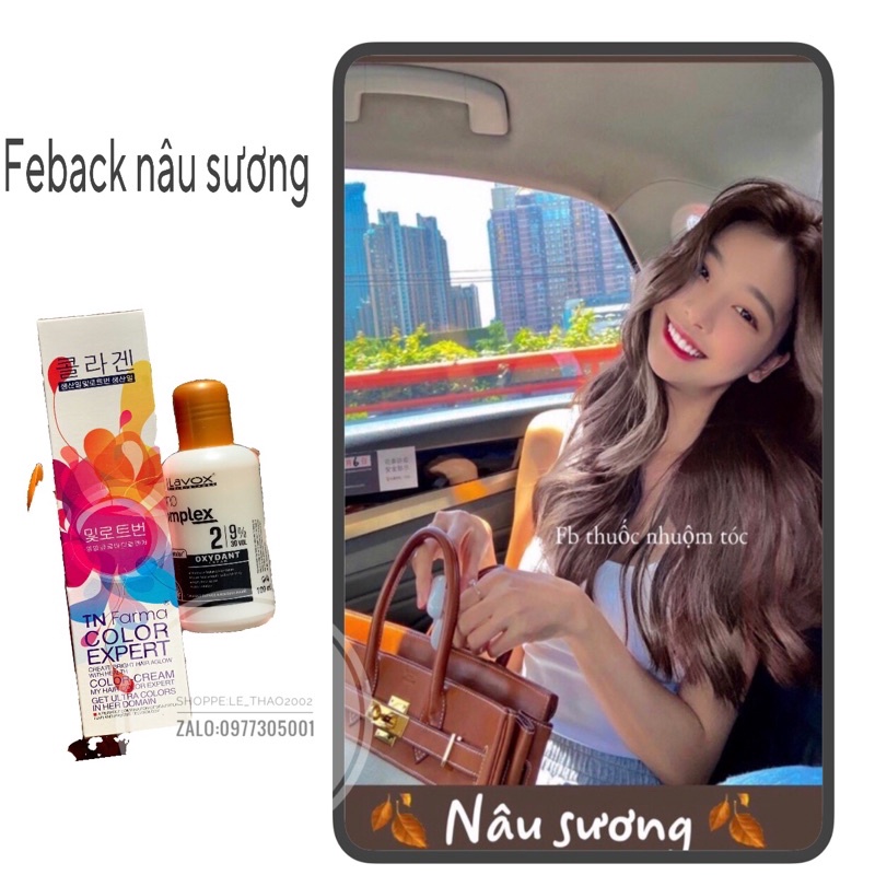 Thuốc nhuộm nâu sương