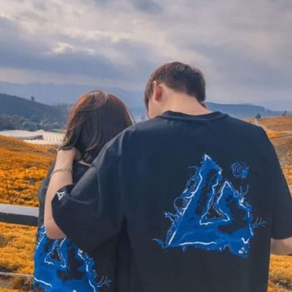 ÁO THUN TSHIRT NAM NỮ FREESIZE 1 CỠ FORM DÁNG RỘNG DƯỚI 65KG MẶC VỪA (UNISEX TAM GIÁC SÉT)