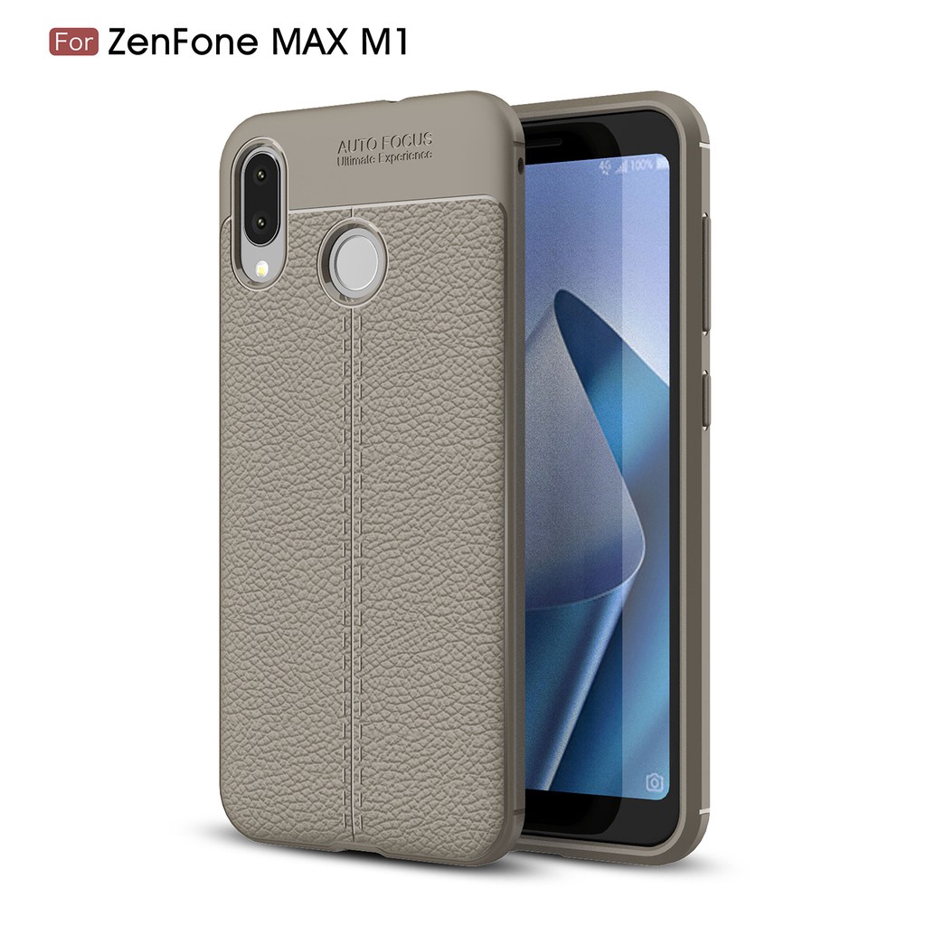 Ốp Lưng Da Tpu Thời Trang Cho Asus Zenfone Max (M1) Zb555Kl / Max Pro (M1) Zb601Kl