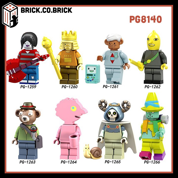 Adventure Time Non Lego Đồ Chơi Lắp Ráp Nhân vật phim hoạt hình Giờ phiêu lưu PG8140