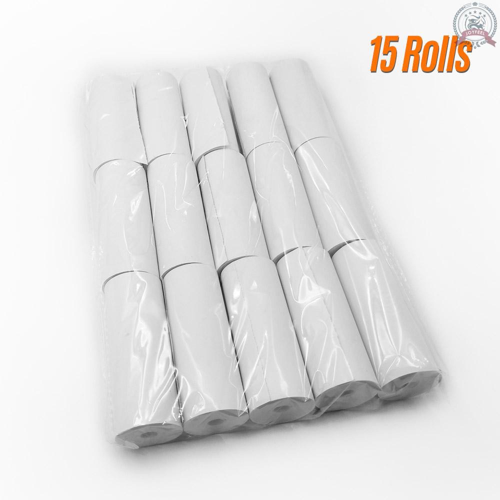 15 Cuộn Giấy In Nhiệt 80x30mm Cho Máy In