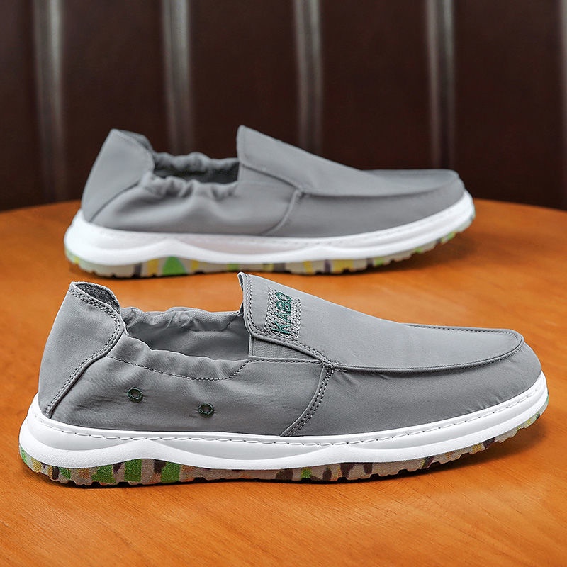Giày Lười Canvas Họa Tiết vans Phong Cách Hàn Quốc Thời Trang Cho Nam