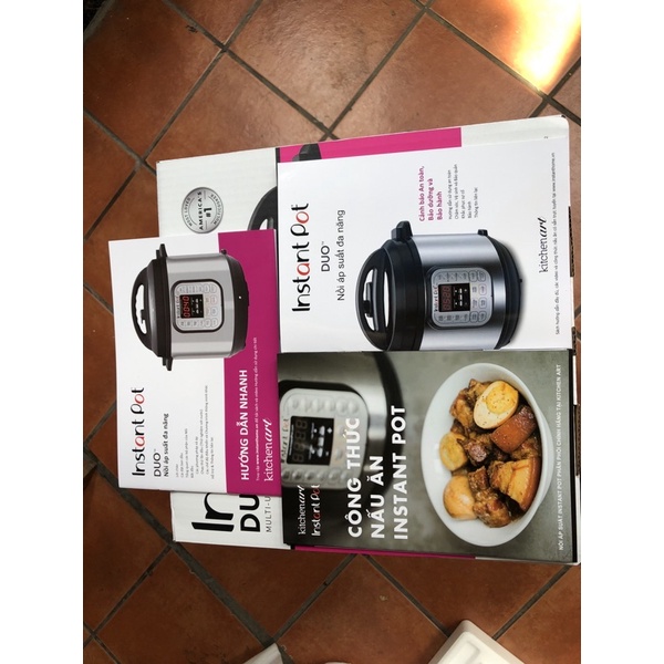 Nồi áp suất điện đa năng Instant Pot Duo 60 5.7L 7 in 1 - Hàng Chính Hãng Thương Hiệu Từ Canada