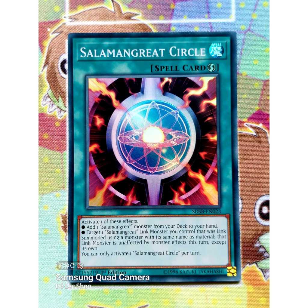 Thẻ Bài Yugioh Spell Salamangreat Circle  - Ultra