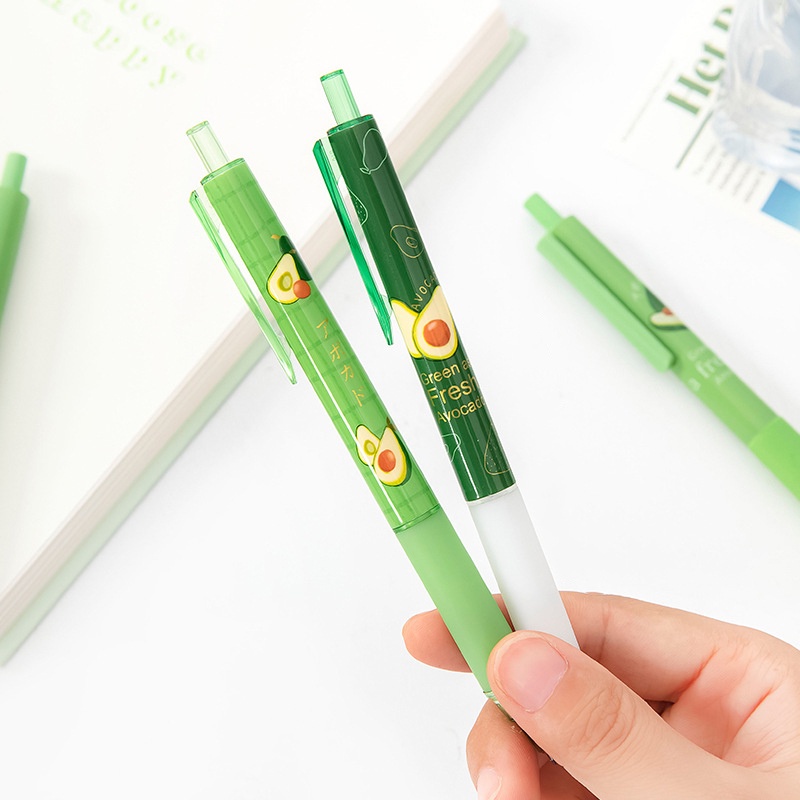 Bút chì bấm M&G AMPH5620 ngòi 0.5mm họa tiết quả bơ