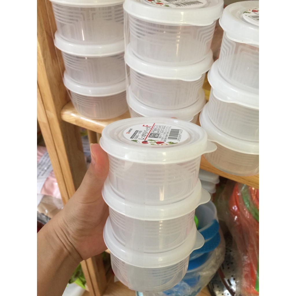 Set hộp trữ thức ăn, trữ đông, trữ đồ ăn dặm Nakaya cho bé - Hàng nội địa Nhật Bản