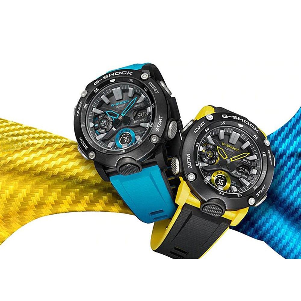 Đồng Hồ Casio Nam Dây Nhựa GSHOCK GA-2000-1A9DR Chính Hãng