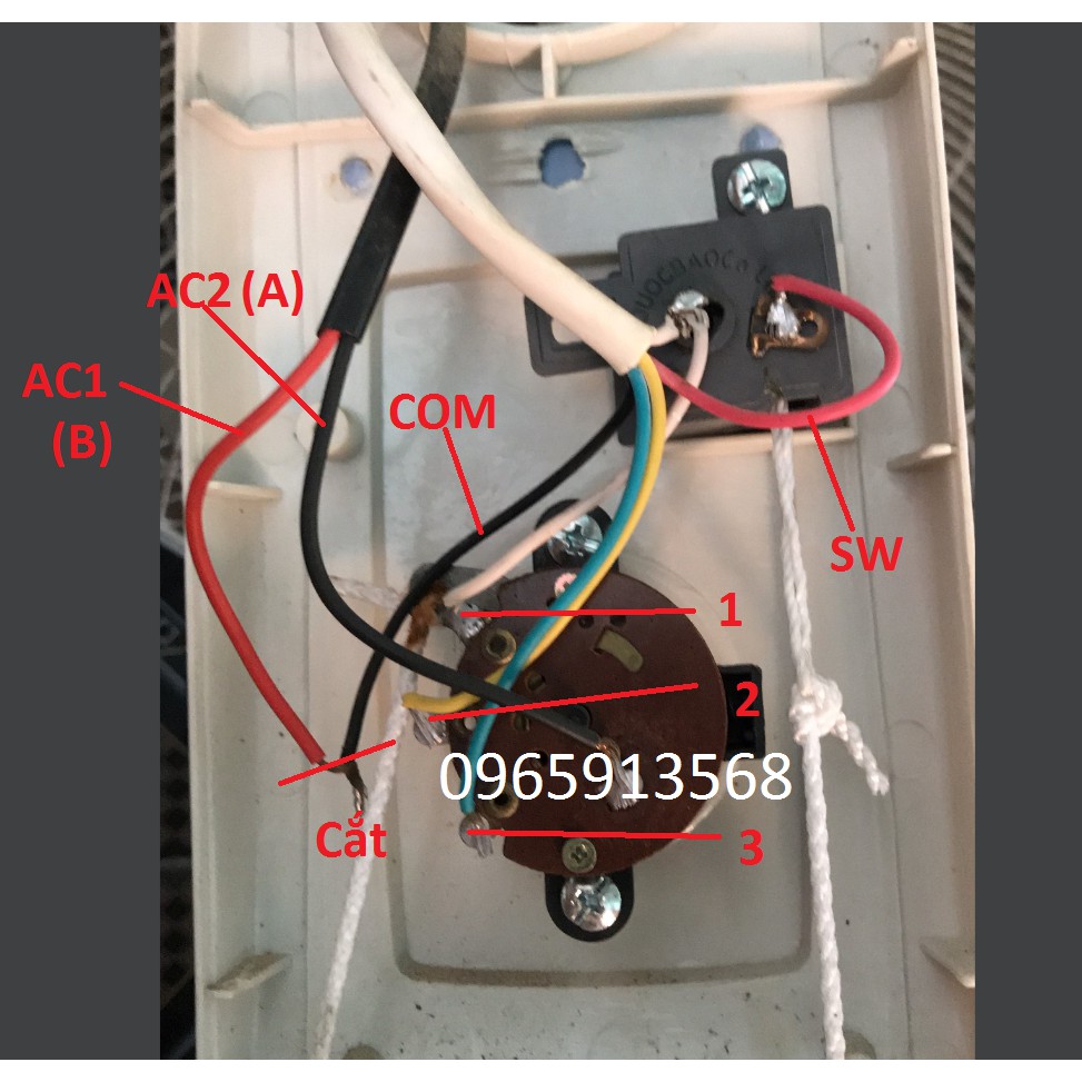 [CỰC SỐC] SKQ FAN _ Bộ mạch điều khiển quạt từ xa,điều khiển từ xa cho quạt ,tuốc năng điện (thời gian KM có hạn)