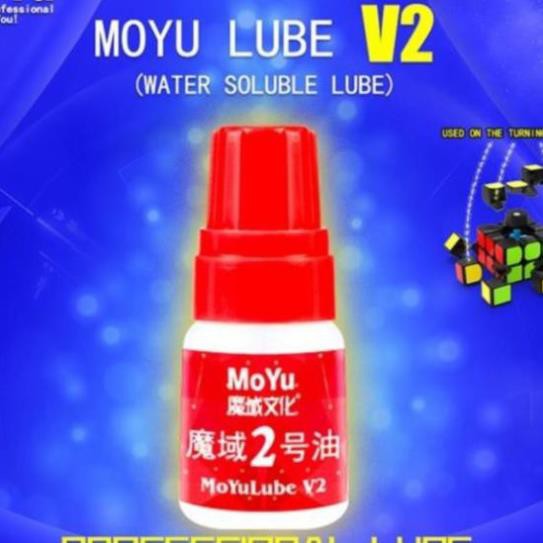 Dầu Bôi Trơn, Làm Nhanh Rubik - Moyu Lube V2/V2 (5ml)