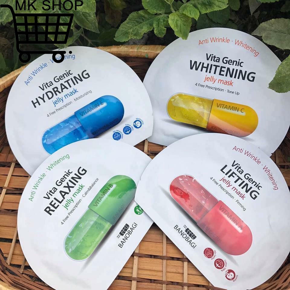 Đắp mặt nạ Vita Genic Banobagi Jelly Mask Hàn Quốc