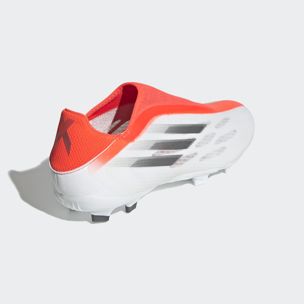 Giày adidas FOOTBALL/SOCCER Unisex X Speedflow.3 Laceless Firm Ground Boots Màu trắng FY3274